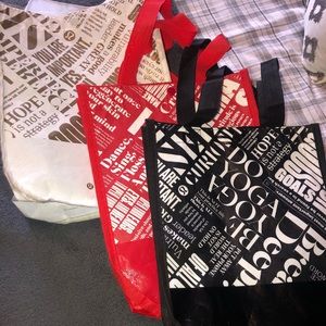 •3 Lululemon small reusable bags
